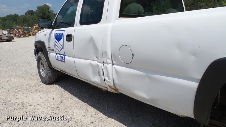 image for item DD7263 2006 Chevrolet Silverado 2500HD Ext. Cab pickup truck