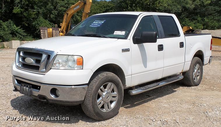 image for item DD7264 2008 Ford F150 XLT SuperCrew pickup truck