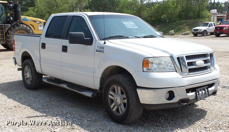 image for item DD7264 2008 Ford F150 XLT SuperCrew pickup truck