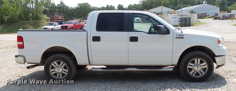 image for item DD7264 2008 Ford F150 XLT SuperCrew pickup truck
