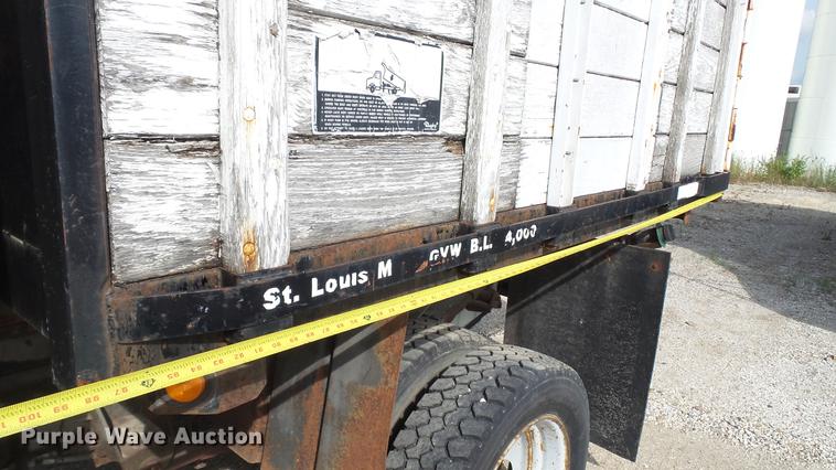 image for item DD7285 2003 Ford F450 Super Duty XL Crew Cab dump flatbed pickup truck