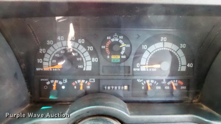 image for item DD7292 1997 Chevrolet TopKick truck