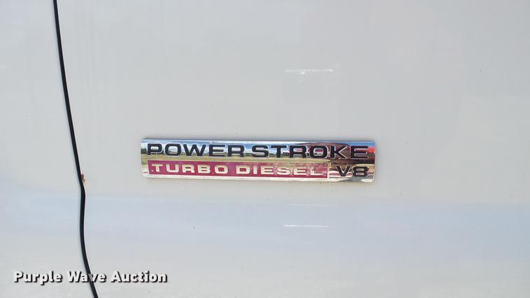 image for item DD7297 2006 Ford F350 Super Duty XL utility bed pickup truck