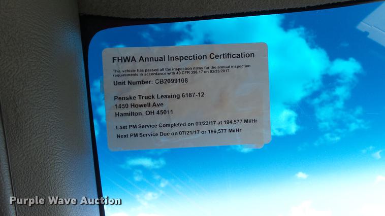 image for item DD7299 1999 Chevrolet Express 3500 Cargo box truck