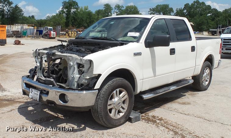 image for item DD7346 2007 Ford F150 Lariat SuperCrew pickup truck