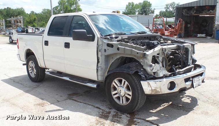 image for item DD7346 2007 Ford F150 Lariat SuperCrew pickup truck