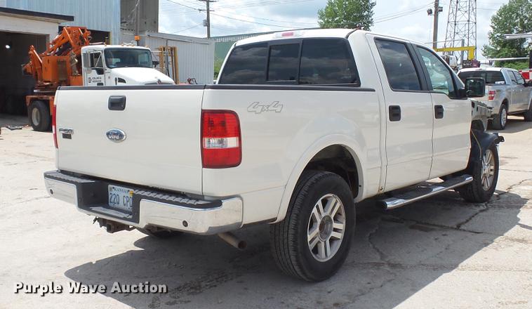 image for item DD7346 2007 Ford F150 Lariat SuperCrew pickup truck