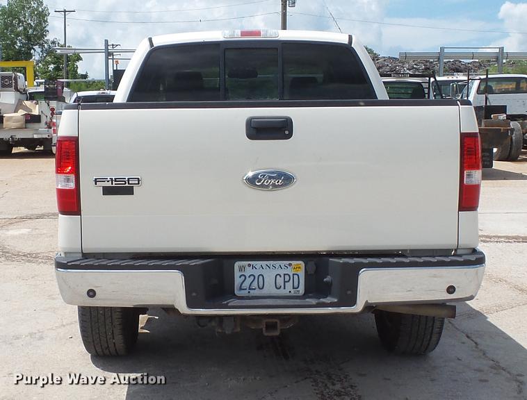 image for item DD7346 2007 Ford F150 Lariat SuperCrew pickup truck