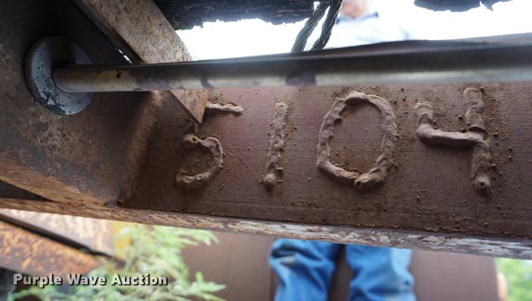 image for item DD7830 1985 Trail King TK6 equipment trailer