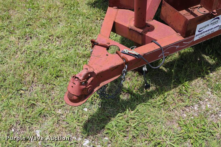 image for item DD8225 Shop built utility trailer