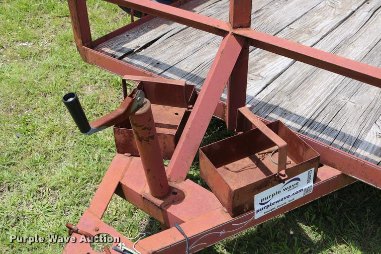 image for item DD8225 Shop built utility trailer