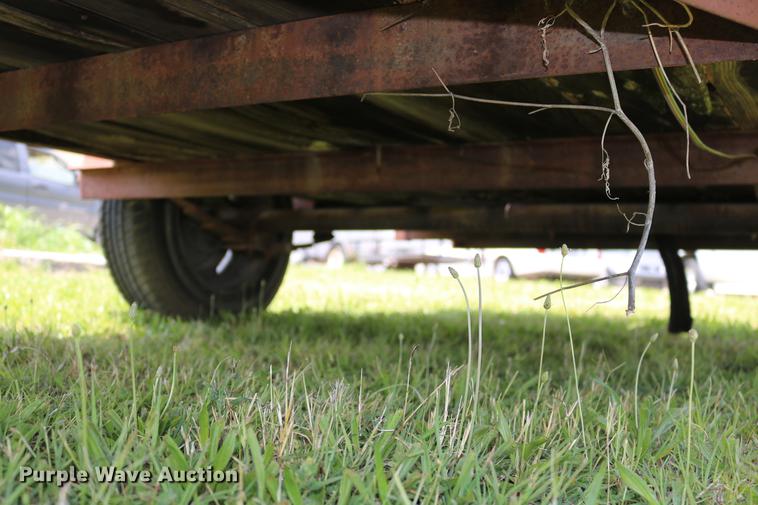 image for item DD8225 Shop built utility trailer