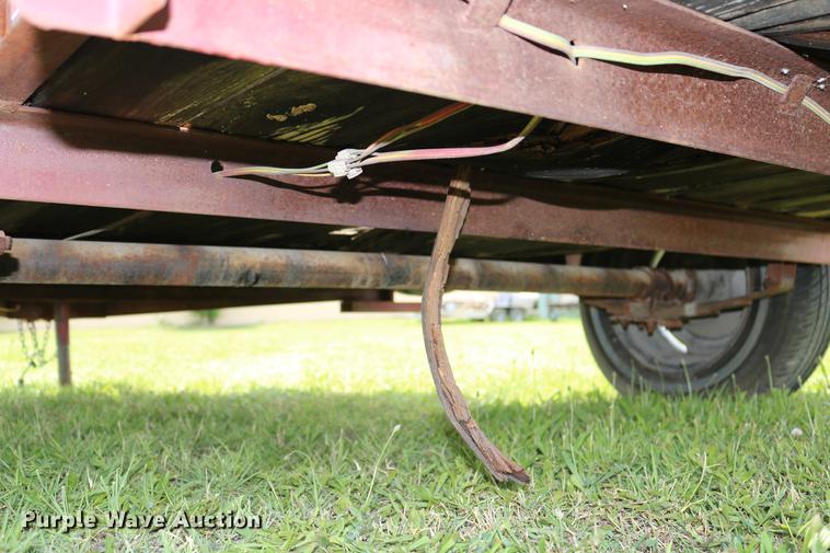 image for item DD8225 Shop built utility trailer
