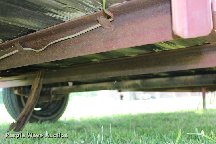 image for item DD8225 Shop built utility trailer