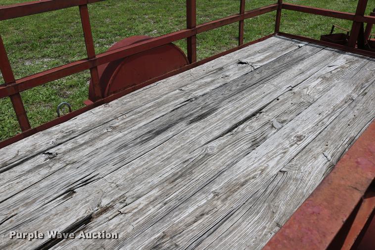 image for item DD8225 Shop built utility trailer