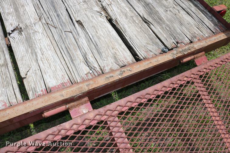 image for item DD8225 Shop built utility trailer