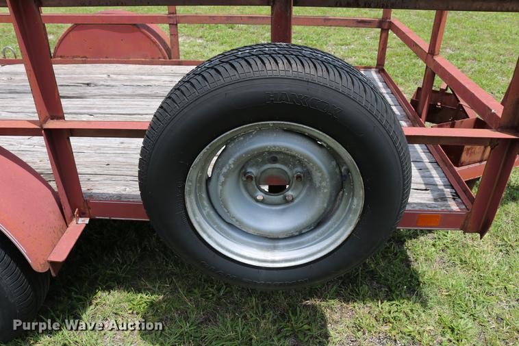image for item DD8225 Shop built utility trailer