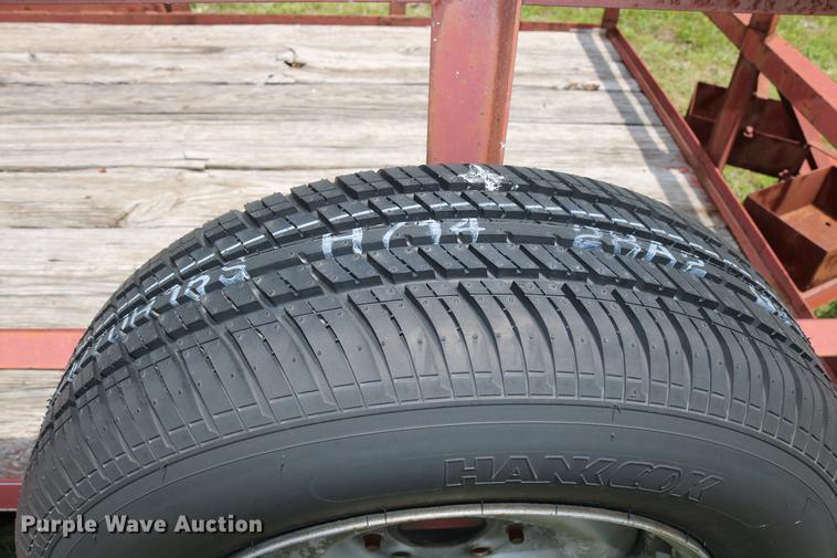 image for item DD8225 Shop built utility trailer