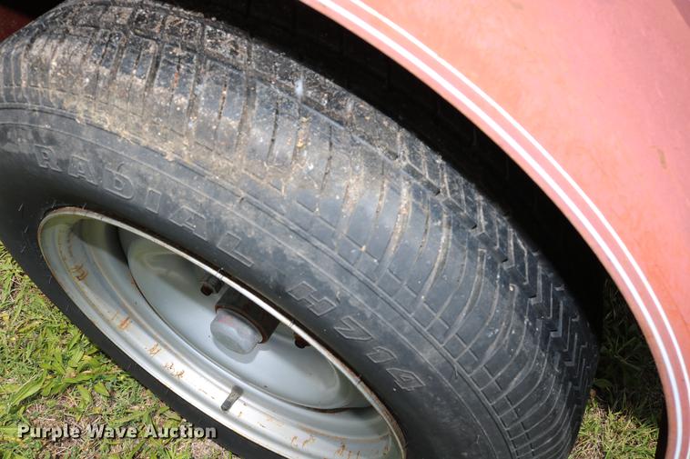 image for item DD8225 Shop built utility trailer