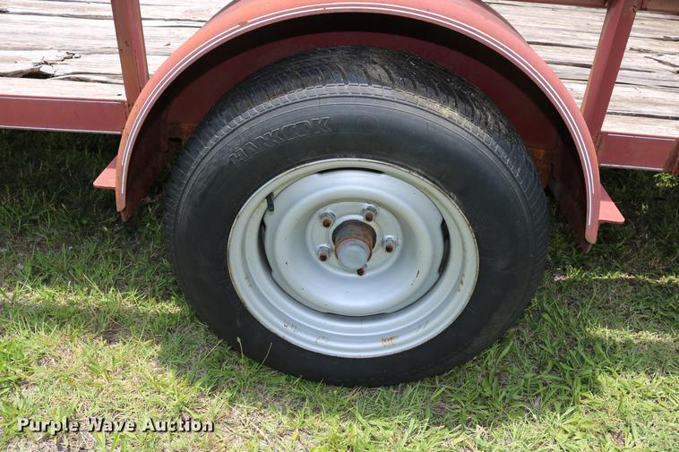 image for item DD8225 Shop built utility trailer