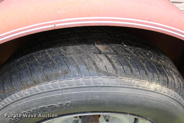 image for item DD8225 Shop built utility trailer