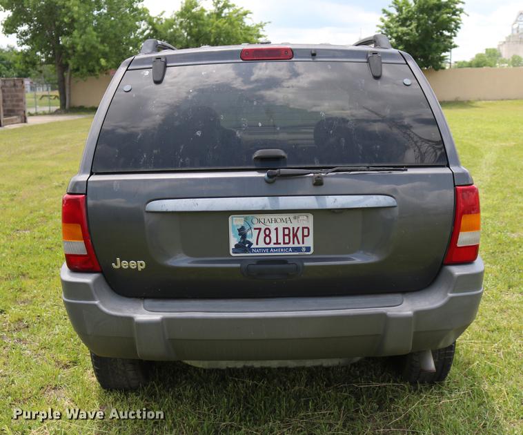 image for item DD8228 2002 Jeep Grand Cherokee SUV