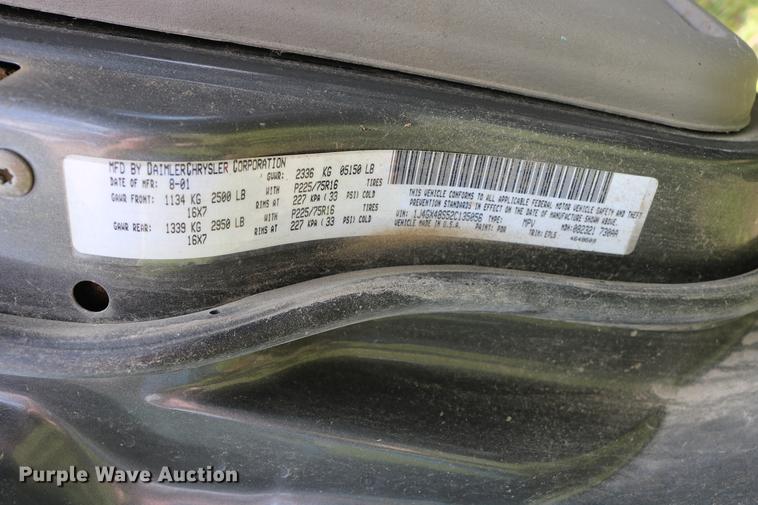 image for item DD8228 2002 Jeep Grand Cherokee SUV