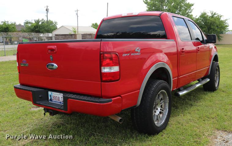 image for item DD8229 2007 Ford F150 SuperCrew pickup truck