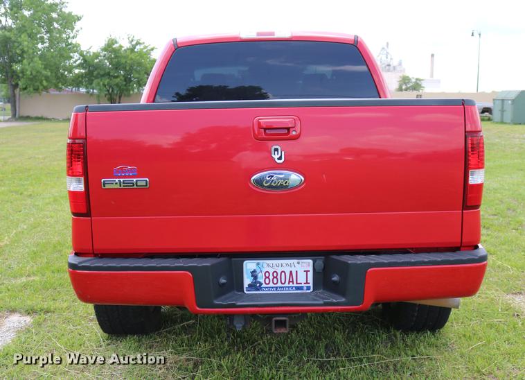 image for item DD8229 2007 Ford F150 SuperCrew pickup truck