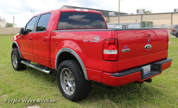 image for item DD8229 2007 Ford F150 SuperCrew pickup truck