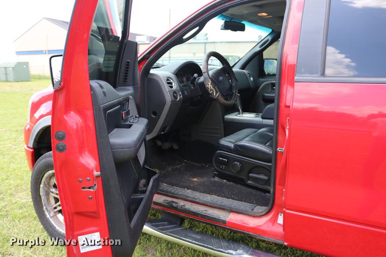 image for item DD8229 2007 Ford F150 SuperCrew pickup truck