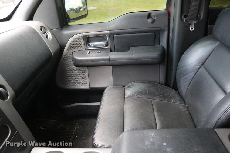 image for item DD8229 2007 Ford F150 SuperCrew pickup truck