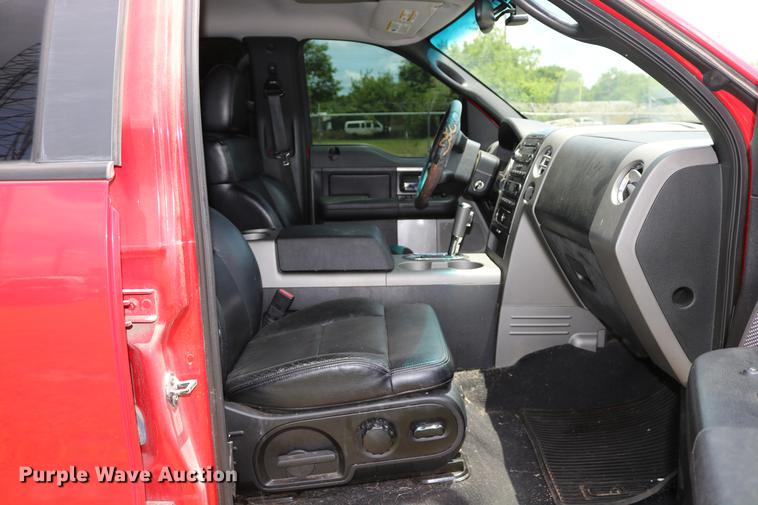 image for item DD8229 2007 Ford F150 SuperCrew pickup truck
