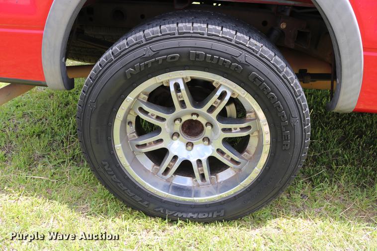 image for item DD8229 2007 Ford F150 SuperCrew pickup truck
