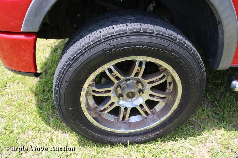 image for item DD8229 2007 Ford F150 SuperCrew pickup truck