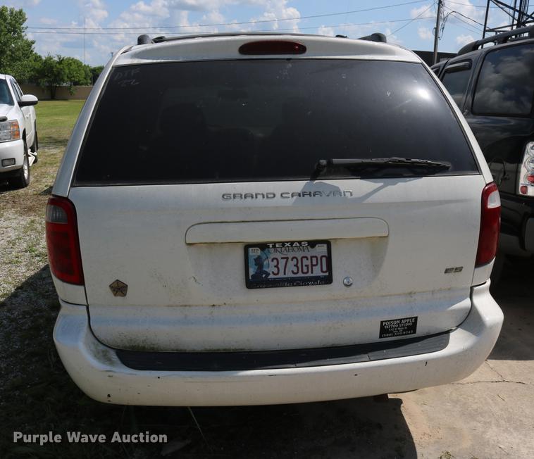 image for item DD8235 2001 Dodge Grand Caravan van