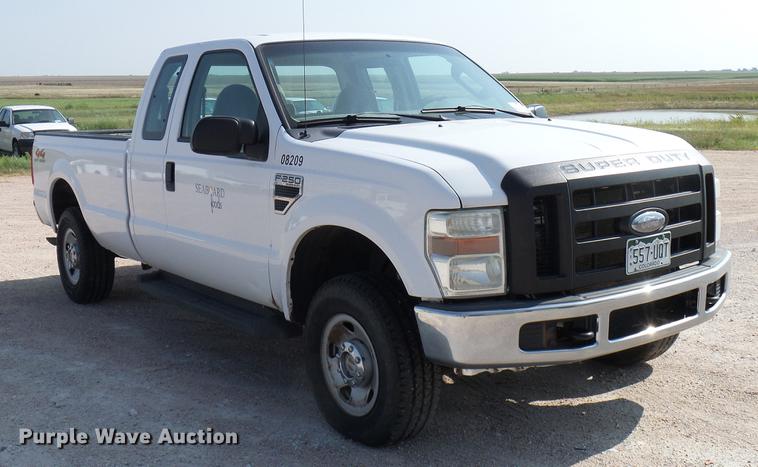 image for item DD8373 2008 Ford F250 Super Duty SuperCab pickup truck