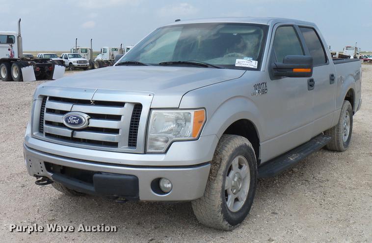 image for item DD8382 2010 Ford F150 SuperCrew pickup truck