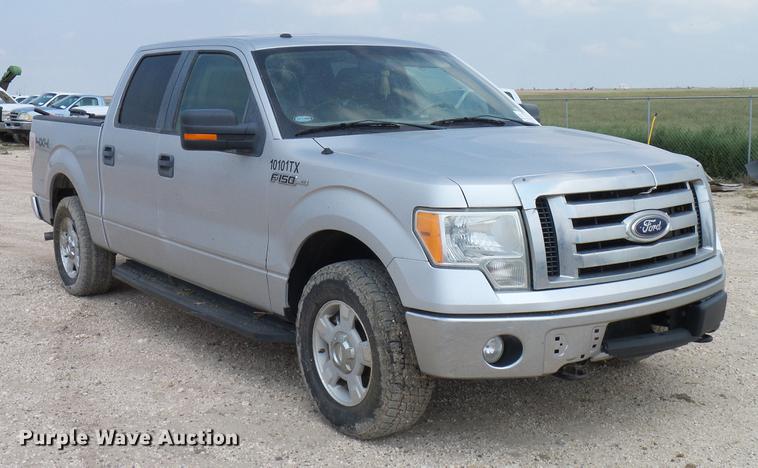 image for item DD8382 2010 Ford F150 SuperCrew pickup truck