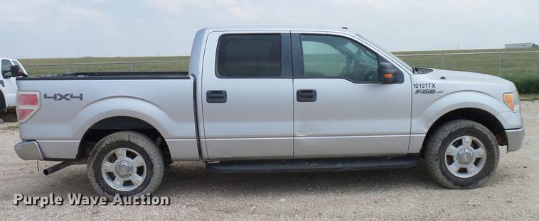 image for item DD8382 2010 Ford F150 SuperCrew pickup truck