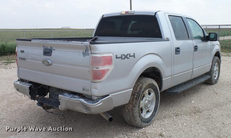 image for item DD8382 2010 Ford F150 SuperCrew pickup truck