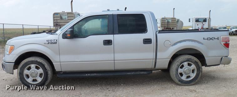 image for item DD8382 2010 Ford F150 SuperCrew pickup truck