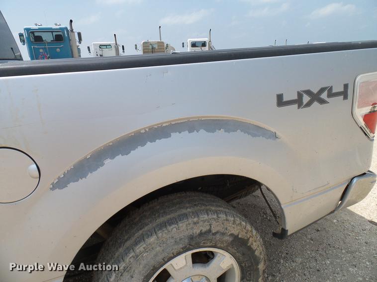 image for item DD8382 2010 Ford F150 SuperCrew pickup truck