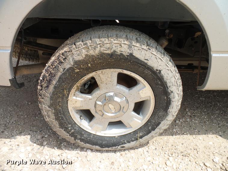 image for item DD8382 2010 Ford F150 SuperCrew pickup truck