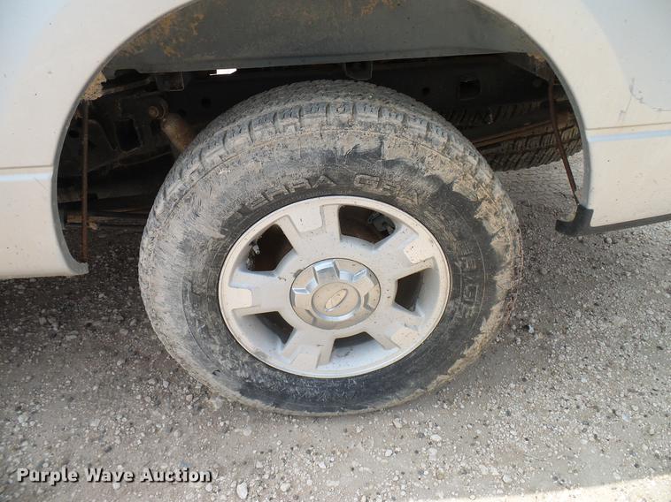 image for item DD8382 2010 Ford F150 SuperCrew pickup truck