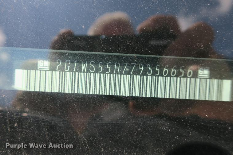 image for item DE3774 2007 Chevrolet Impala Police