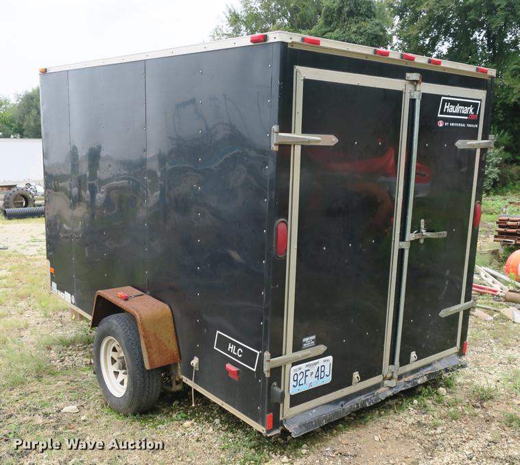 image for item DE3804 2011 Haul Mark H1C6X10D52 enclosed cargo trailer