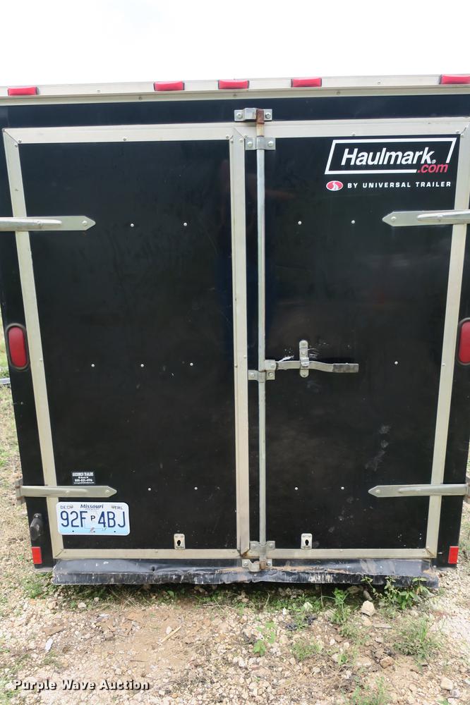 image for item DE3804 2011 Haul Mark H1C6X10D52 enclosed cargo trailer
