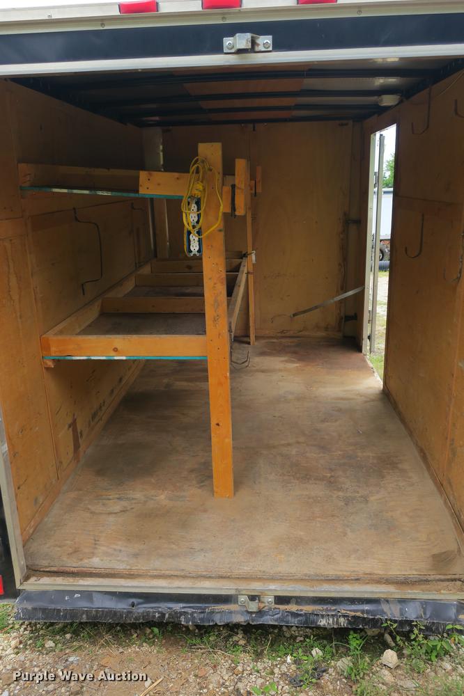 image for item DE3804 2011 Haul Mark H1C6X10D52 enclosed cargo trailer