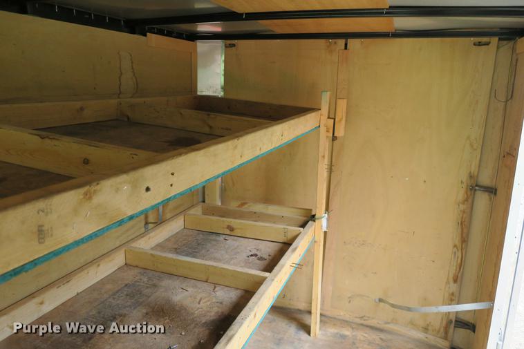 image for item DE3804 2011 Haul Mark H1C6X10D52 enclosed cargo trailer